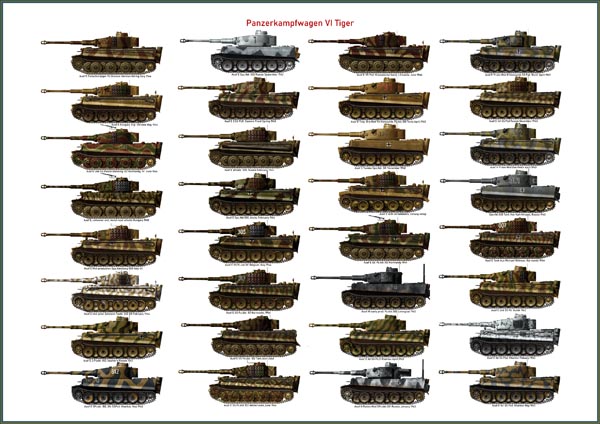 German armour: Tanks, self propelled guns and armored vehicles