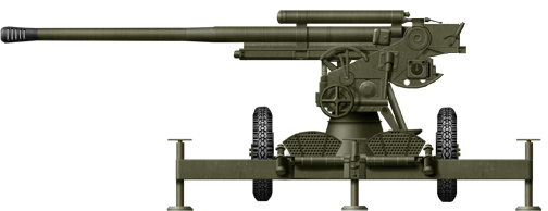 85mm 52K AA Gun
