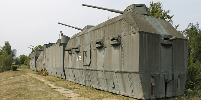 modern armored train