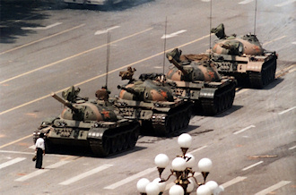 Type 59s Tian an men Square - Credits wikipedia commons