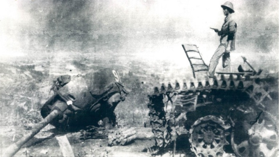 Battle of Cao Bang, Type 62 destroyed