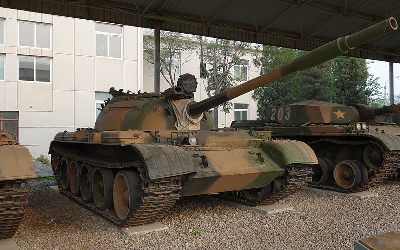 Chinese Type 69-I prototype on display