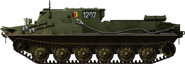 East German BTR-50 PK