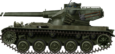 Dutch AMX-13/105 Recce Sqn B16