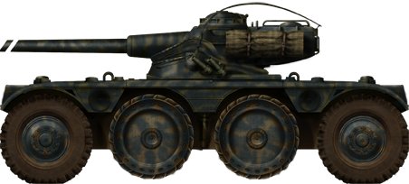 Portuguese Panhard EBR