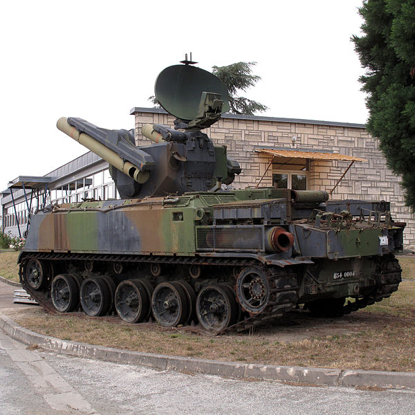 Marder Roland anti-aircraft air defence armoured vehicle Germany