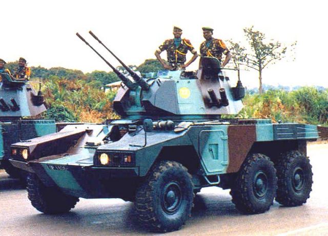 ERC-20 of the Gabonese Army