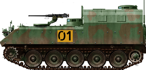 Type 73 armoured personal Carrier (1973)