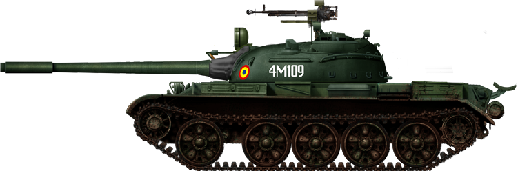 Romanian T-55A
