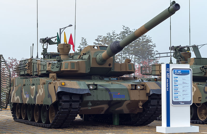 K2 black Panther south Korean MBT (2014)