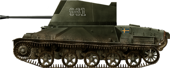 Pansarvarnskanonvagn M/43