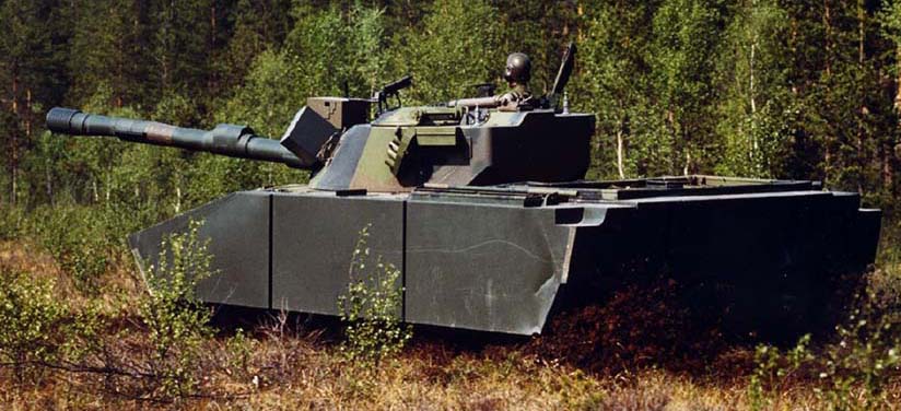 Ikv-105 test vehicles in field trials