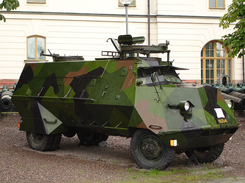 KP-Bil at the Stockholm Army Museum. This 1942 vehicle remained in service until the 1990s.