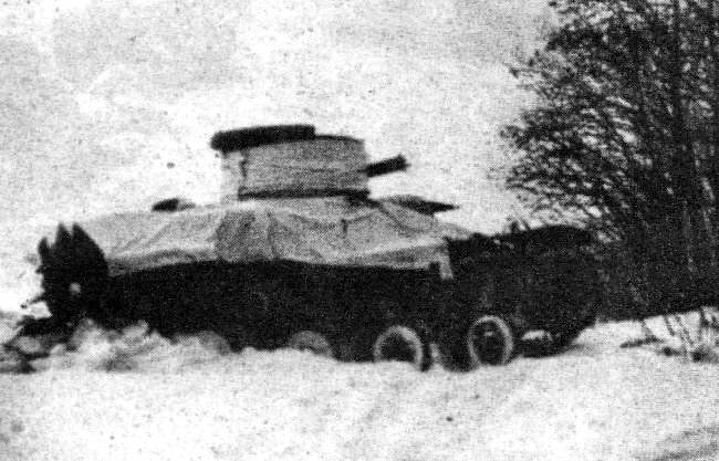 The rare Risktanken or L-120, the unique Norwegian tank built by AB Landsverk in 1936.