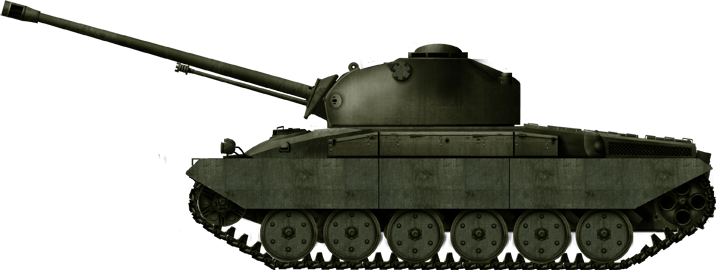 Panzer 74, a Swiss Cold War heavy tank prototype with