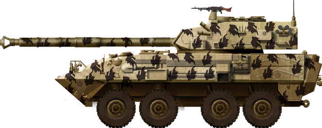 Qatari Piranha II CCTS-90