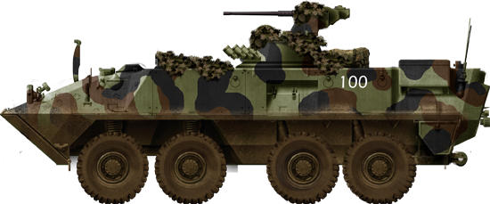 Piranha II 8x8 APC