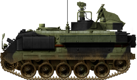 Derivative antitank vehicle: Mk438 Swingfire