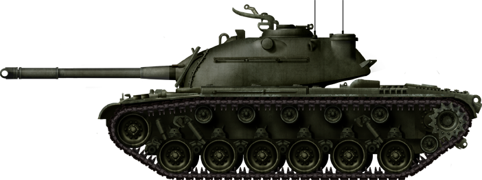 M48 Patton, USA.