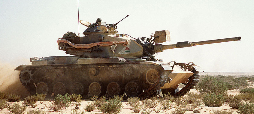 M60A1 in exercise Bright Star '1985