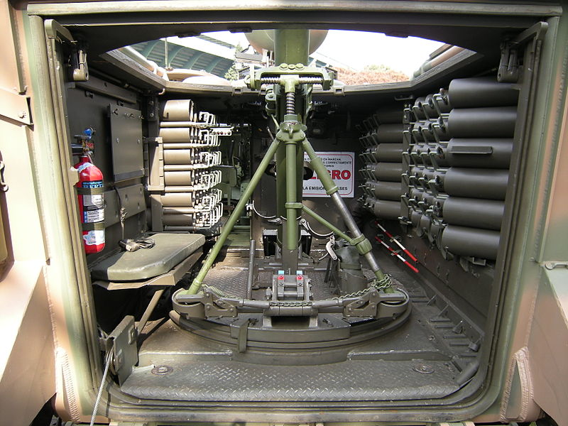Interior view of the M106