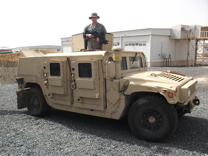 The Humvee, American armored vehicle