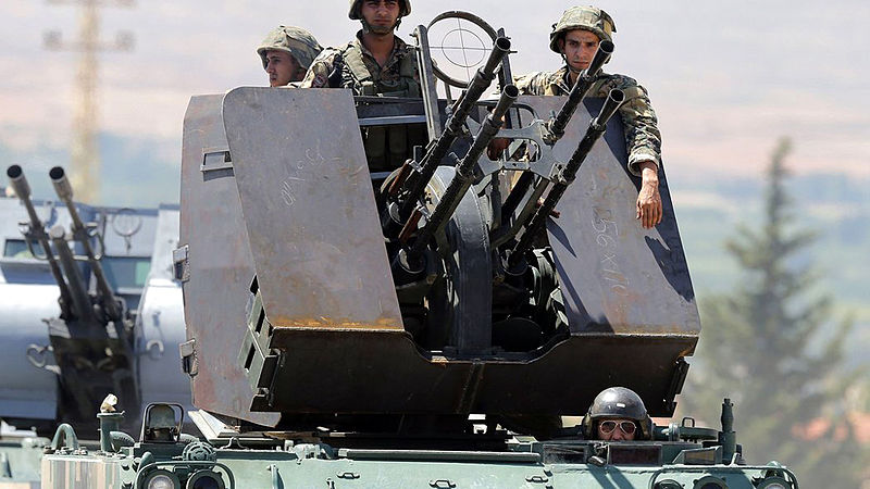Lebanese M113 with ZPU-4