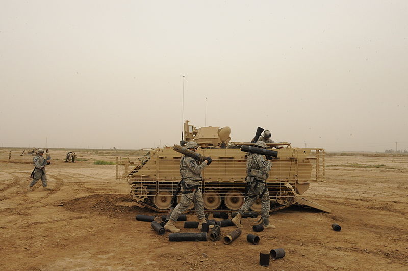 M113 cap Taji Iraq