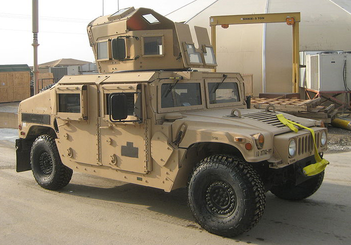 M1151 with add-on armour