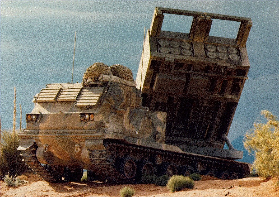 M270 MLRS at White Sands