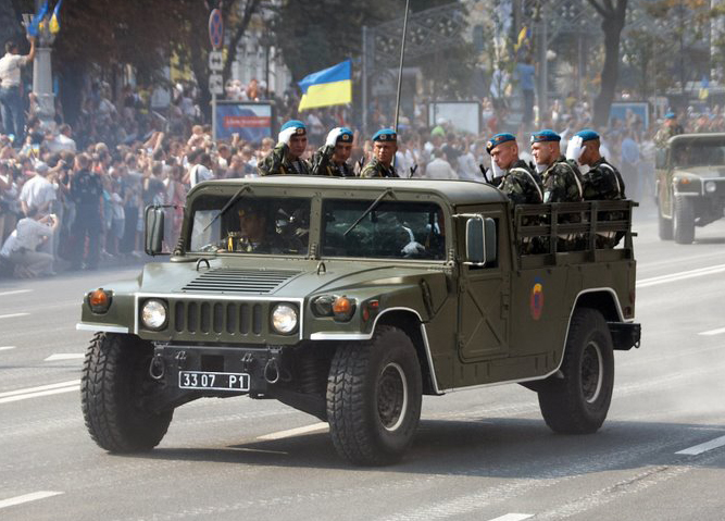 Ukrainian Humvees