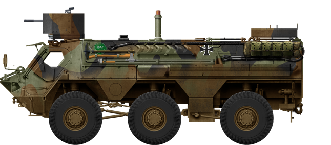 Chemical recon Bundeswehr APC Budeswehr GECON ISAF Afghanistan 2005