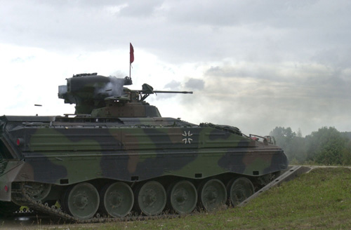 Marder 1A3 firing