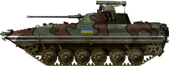 Ukrainian BMP-2 in 2014