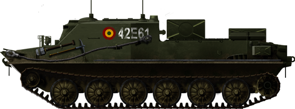 Romanian BTR-50 PU
