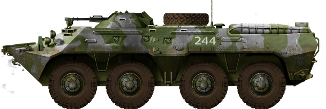 BTR-80 in Afghanistan, 1988-1989