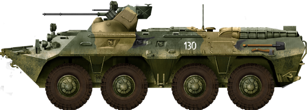 Russian BTR-80A as of today
