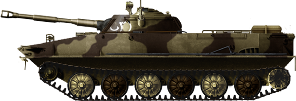 Egyptian PT-76