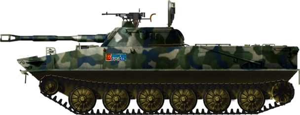 North korean PT-76