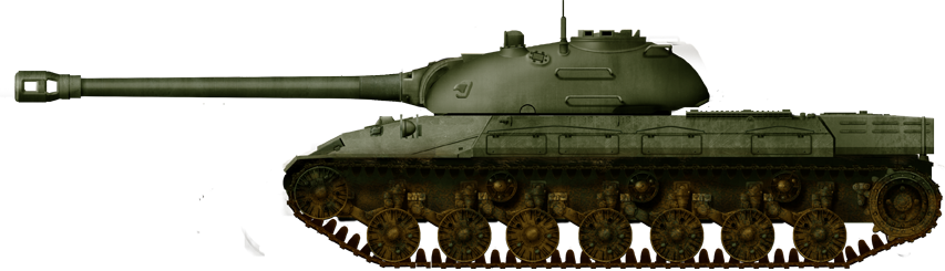 T-10 soviet heavy tank (1952)