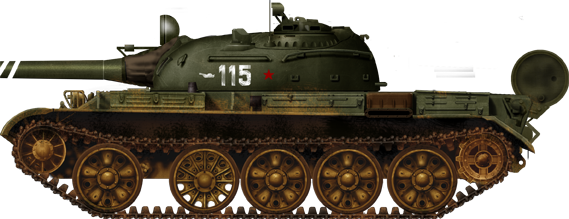 Soviet T55 fresh from the factory