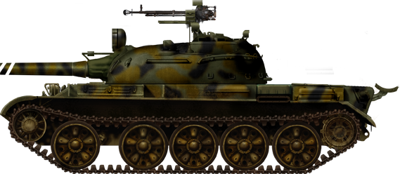 Serbian T55A