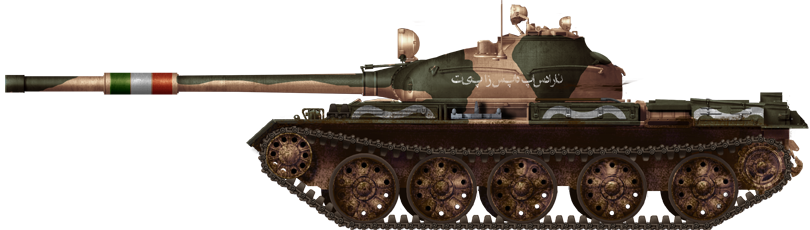 Iranian T-62