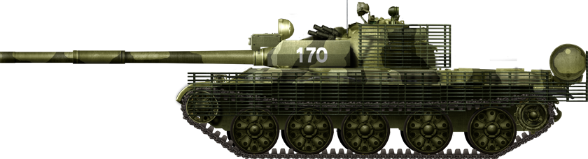 Soviet T-62M Chechnya 2002