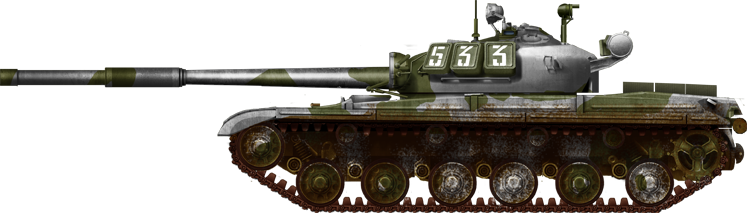 T-64A, first serie, winter 1969