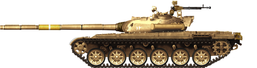 T-72 Soviet Main Battle Tank (1972)