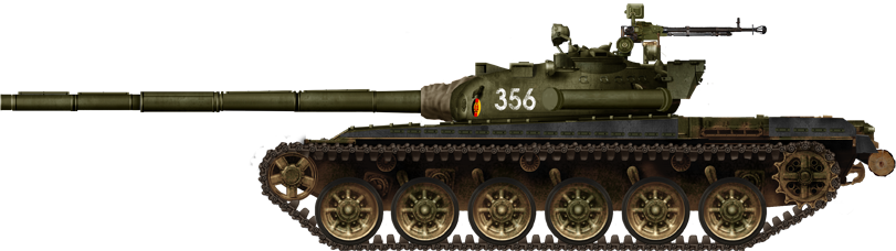 T-72 Soviet Main Battle Tank (1972)