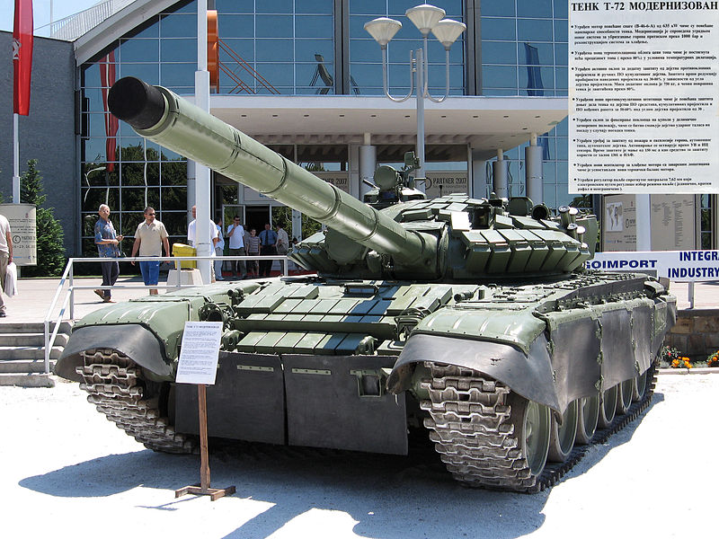 T-72 Soviet Main Battle Tank (1972)