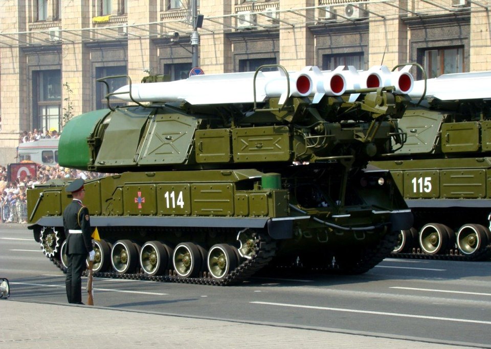 Ukrainian Buk 9K37