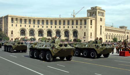 Armenian BTR-80s